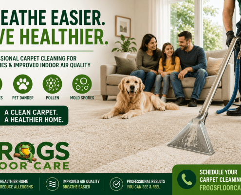 Carpet Cleaning For Allergies and Improved Indoor Air Quality